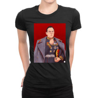 Jason Isaacs As Marshal Zhukov In The Death Of Stalin Ladies Fitted T-shirt | Artistshot