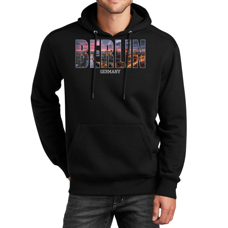 Berlin State Germany Vacation Berlin City Vintage Effect T Shirt Unisex Hoodie | Artistshot