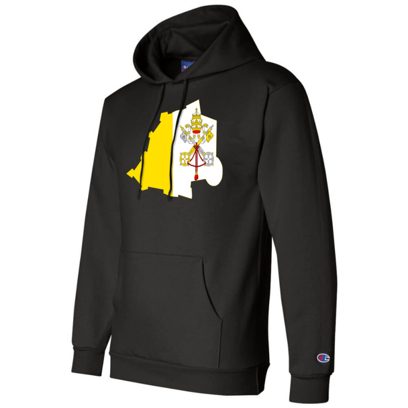 Flag Map Of Holy See Champion Hoodie | Artistshot