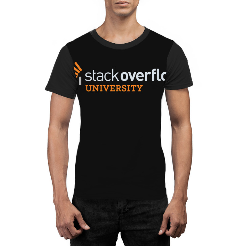 Stackoverflow University Graphic T-shirt by HectorMarroquin | Artistshot