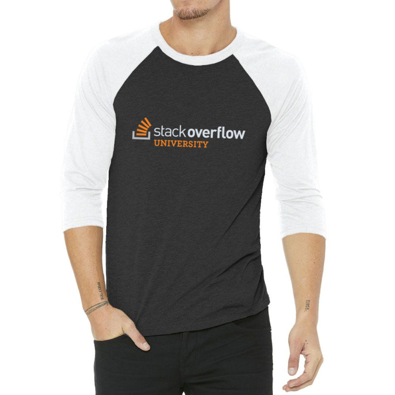 Stackoverflow University 3/4 Sleeve Shirt by HectorMarroquin | Artistshot