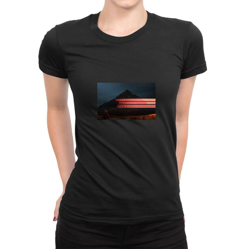 Dominic Fike What Could Possibly Go Wrong Ladies Fitted T-Shirt by RahimCook | Artistshot