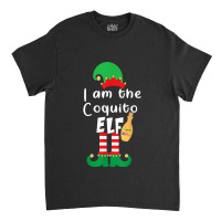 Coquito Elf Funny Puerto Rico Matching Christmas Bilingual Classic T-shirt | Artistshot