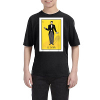 El Catrin Lottery Gift The Gentleman Card Mexican Lottery Youth Tee | Artistshot