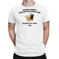 Burlington Brew Run 2022 T-shirt | Artistshot