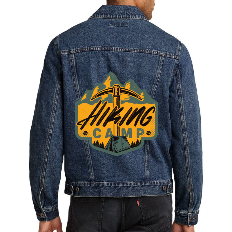 Camping Men Denim Jacket | Artistshot