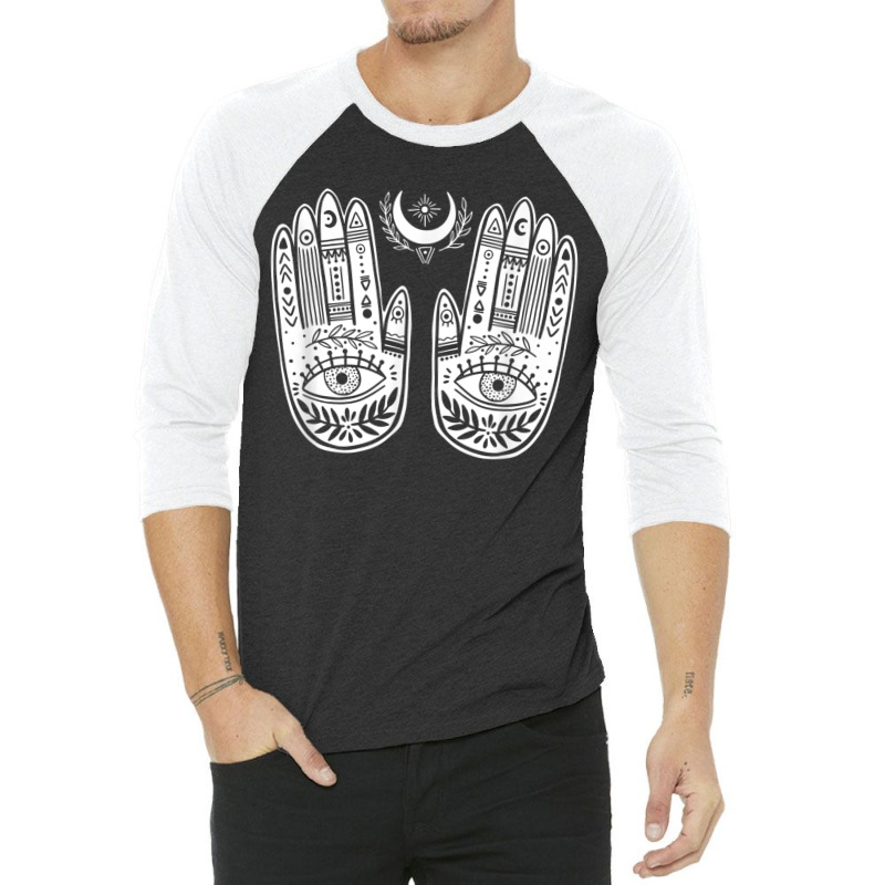 Fortune Telling Teller Foretelling Chiromancy Palmistry 3/4 Sleeve Shirt | Artistshot