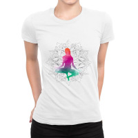 Meditation And Yoga   Meditation And Yoga 2 Ladies Fitted T-shirt | Artistshot