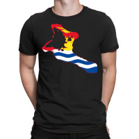 Flag Map Of Kiribati T-shirt | Artistshot