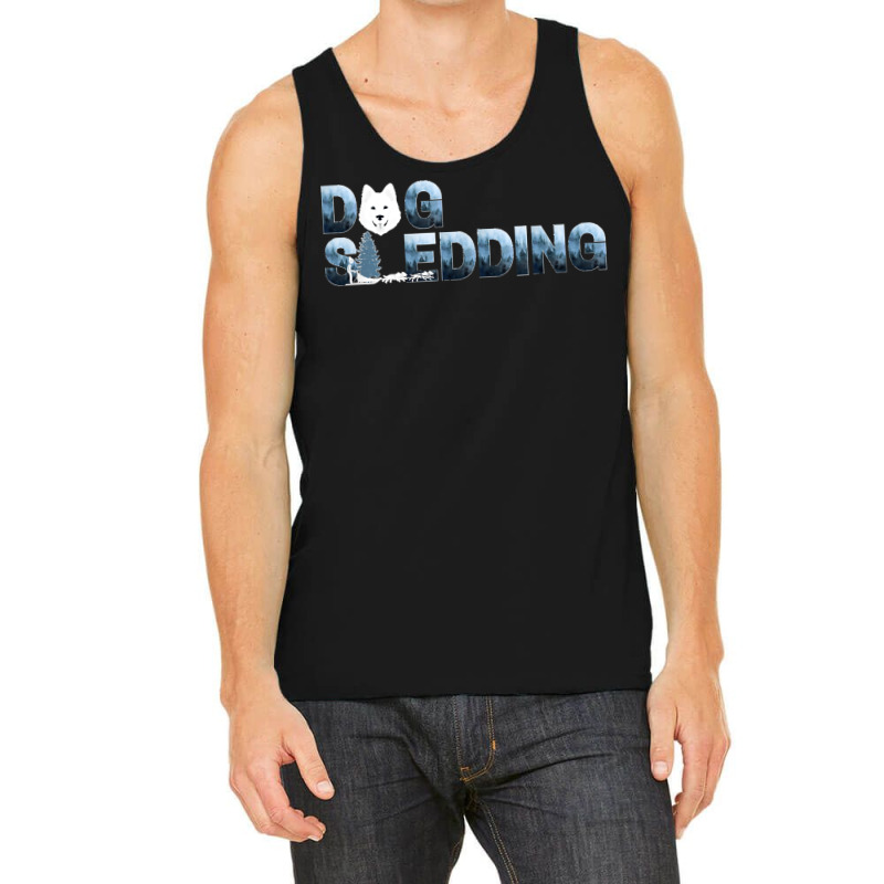 Dog Sledding Dog Pulling In Harness Alaskan Husky Mushing Tank Top | Artistshot