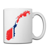 Flag Map Of Norway Coffee Mug | Artistshot