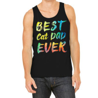 Funny Best Cat Dad Ever Father's Day Gift Tank Top | Artistshot