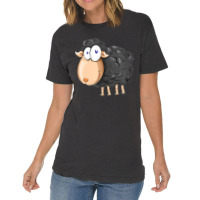 Funny Black Baa Sheep Vintage T-shirt | Artistshot