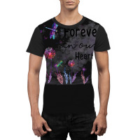 Forever In Our Hearts Dandelion Dragonfly Memorial Women Men Graphic T-shirt | Artistshot