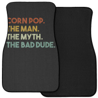 Vintage Corn Pop Was A Bad Dude Funny Front Car Mat | Artistshot