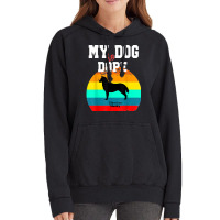 Dope Dog Lover Siberian Husky Vintage Hoodie | Artistshot