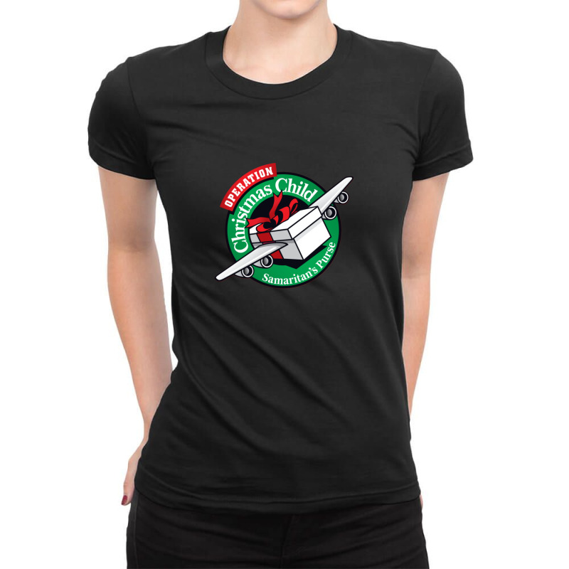 Samaritan's Purse Operation Christmas Child Funy Ladies Fitted T-Shirt by StuartRamsey | Artistshot