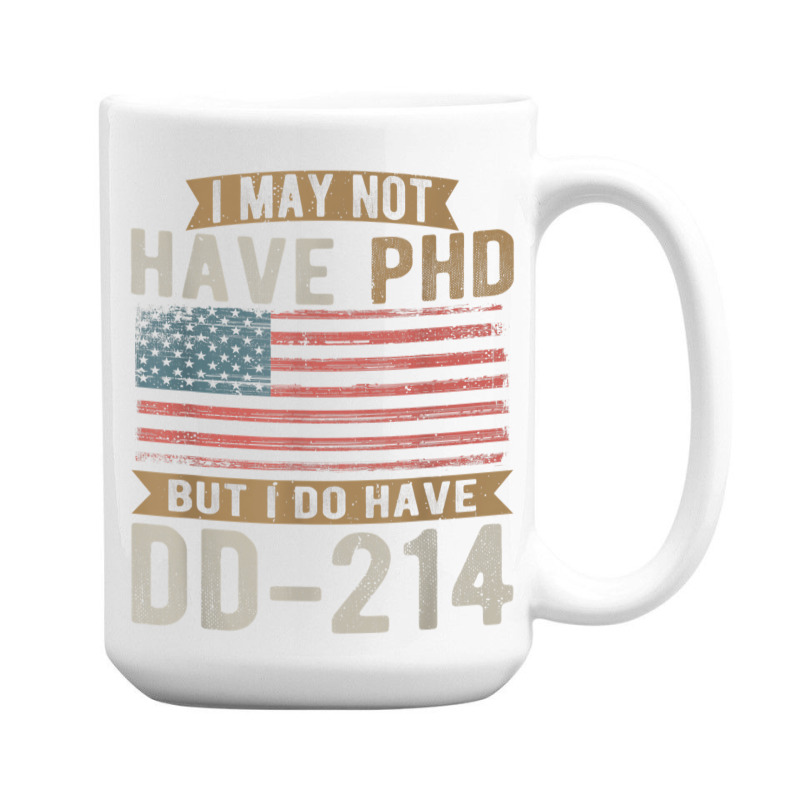 Us Veteran Dd214 Funny Army Vietnam Veteran 15 Oz Coffee Mug By ...