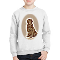 Side View Of Alert Curious Wepen Mouth Standi Youth Sweatshirt | Artistshot