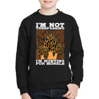 Mycologist Fungi Mycology Mushroom Hunting For Morels T Shirt Youth Sweatshirt | Artistshot