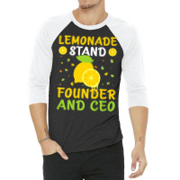 Lemonade Stand Founder And Ceo Premium T Shirt 3/4 Sleeve Shirt | Artistshot