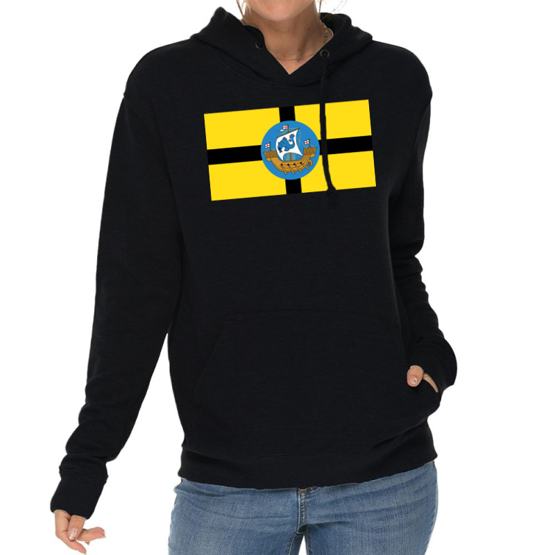 Flag Of Wellington City Lightweight Hoodie | Artistshot