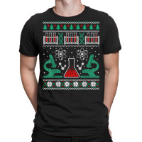 Science Ugly Xmas Sweater Funny Scientist Christmas T Shirt T-shirt | Artistshot