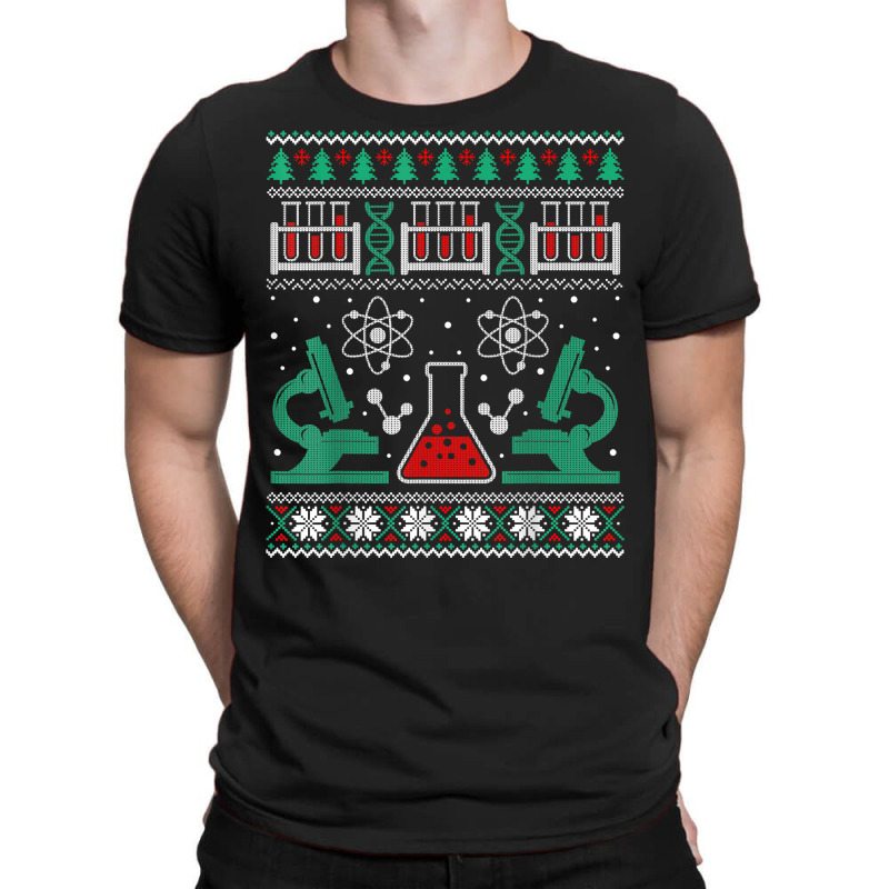 Science Ugly Xmas Sweater Funny Scientist Christmas T Shirt T-shirt | Artistshot