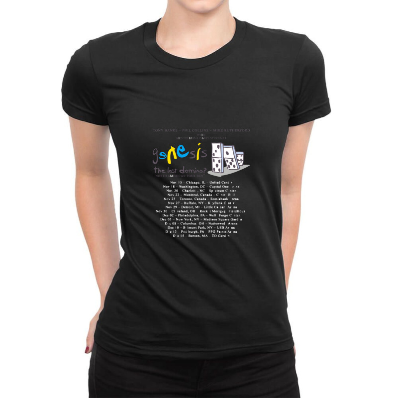 Last Domino Dates Ladies Fitted T-Shirt by thedesignlove | Artistshot