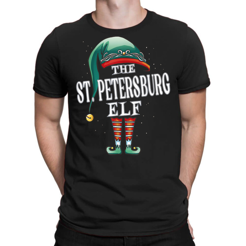 St. Petersburg Elf Christmas Group Xmas Pajama Party T Shirt T-shirt | Artistshot