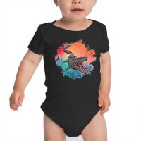 Mosasaurus Dinosaur Motif Prehistoric Predator Design Dino T Shirt Baby Bodysuit | Artistshot