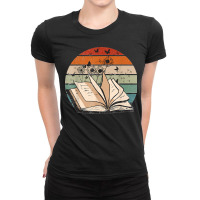 Dandelion Books Funny Reading Lover Readers Ladies Fitted T-shirt | Artistshot