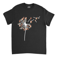 Dandelion Flying Rough Collie Flower For Dog Lover Herbalist Classic T-shirt | Artistshot