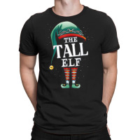 Tall Elf Christmas Group Xmas Pajama Party T Shirt T-shirt | Artistshot