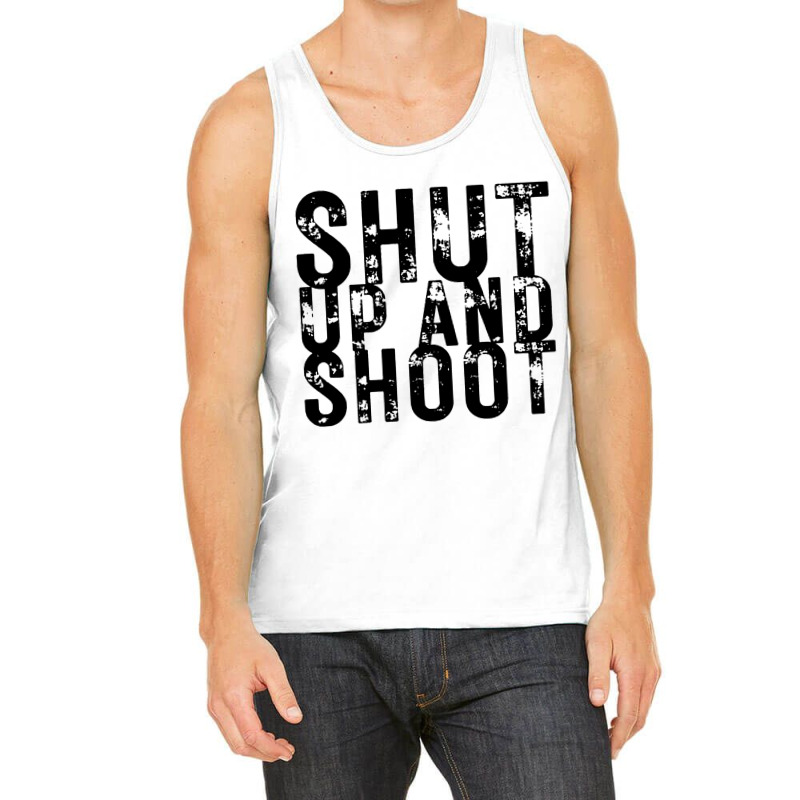 Shut Up And Shoot Billiard 8 Ball Tank Top | Artistshot