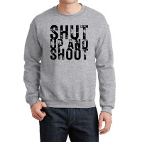 Shut Up And Shoot Billiard 8 Ball Crewneck Sweatshirt | Artistshot