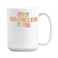 Brooklyn Name T Shirt 15 Oz Coffee Mug | Artistshot