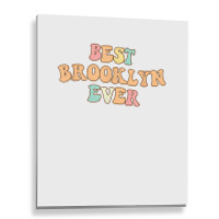 Brooklyn Name T Shirt Metal Print Vertical | Artistshot