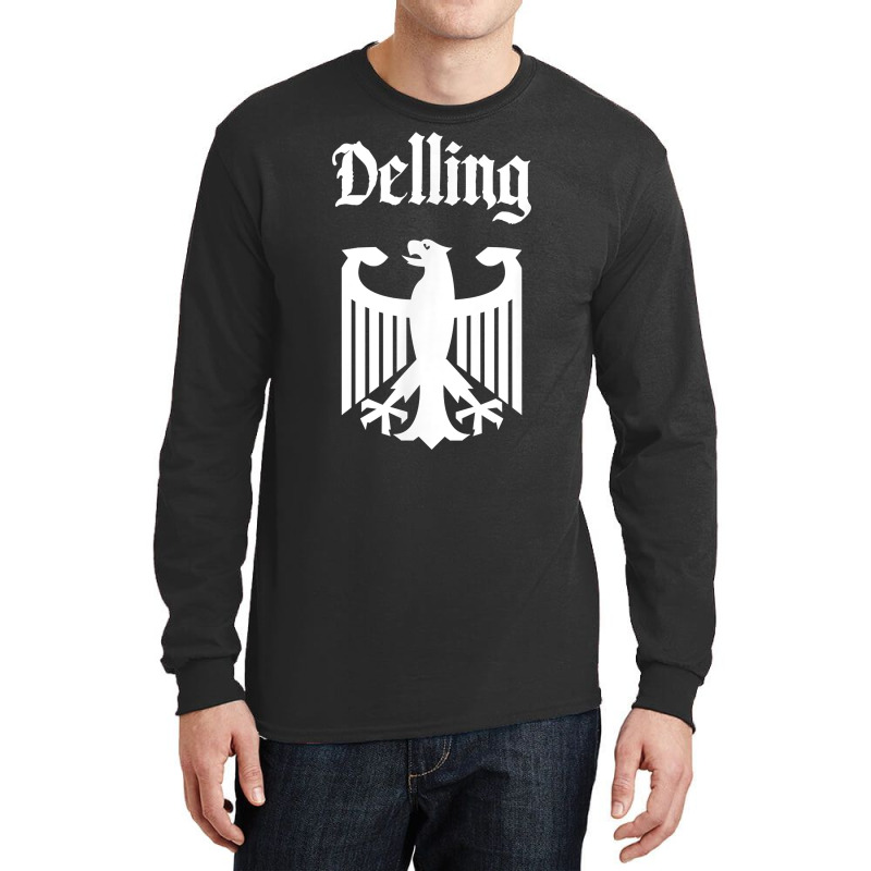 Delling German Surname Family Last Name Deutschland T Shirt Long Sleeve Shirts | Artistshot