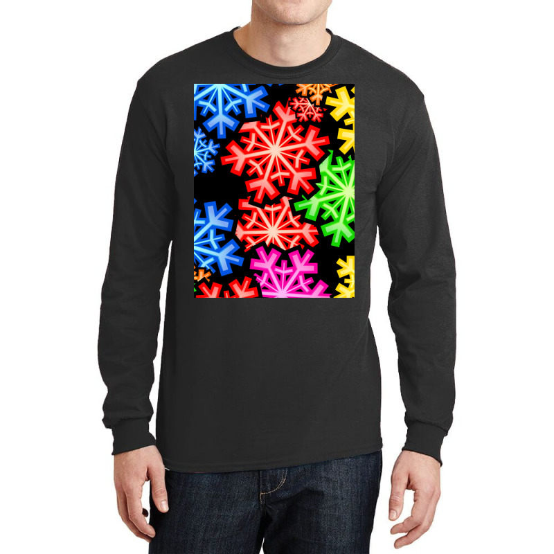 Colourful Chrismas Long Sleeve Shirts | Artistshot