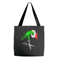 Funny Scissor Hairstylist Santa Christmas Hair Stylist Xmas T Shirt Tote Bags | Artistshot