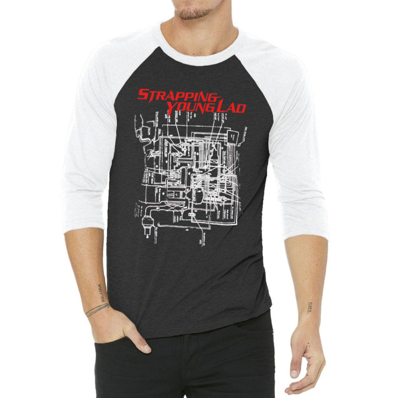 Strapping Young Lad 3/4 Sleeve Shirt | Artistshot