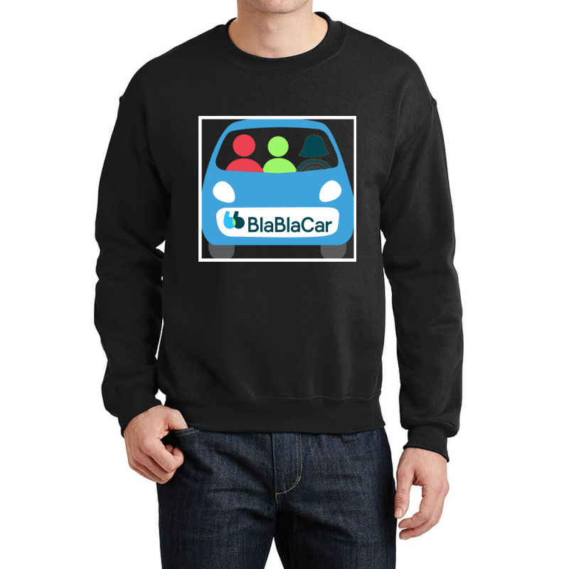 Blablacar Crewneck Sweatshirt by sefavuji880819 | Artistshot