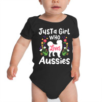 Aussie T  Shirt Aussie Australian Shepherd T  Shirt Baby Bodysuit | Artistshot