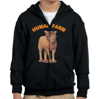 Human Farm Youth Zipper Hoodie | Artistshot