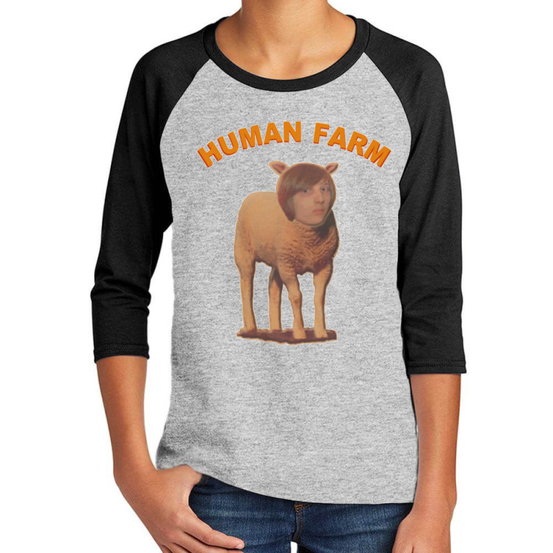 Human Farm Youth 3/4 Sleeve by CassandraElizebethAnderson | Artistshot