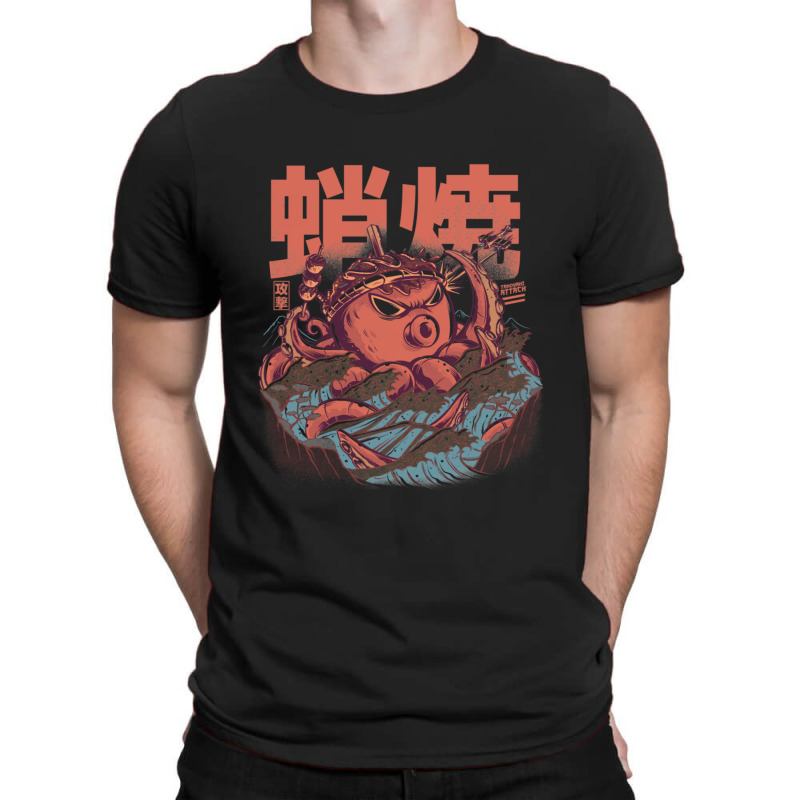 Takoyaki Attack T-shirt | Artistshot