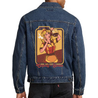 Coping With Stress Men Denim Jacket | Artistshot