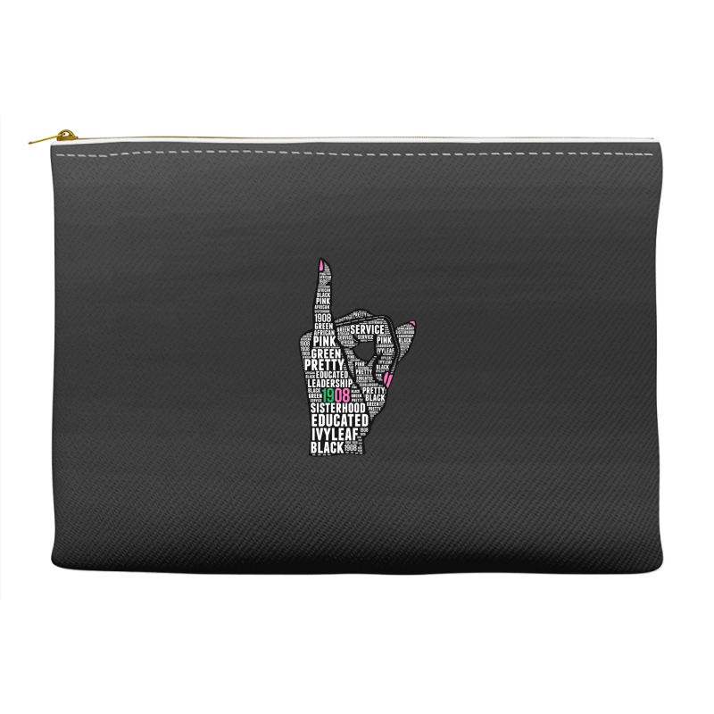 J15 Founder's Day Aka Women Hand Sign Words Sweatshirt Accessory Pouches | Artistshot