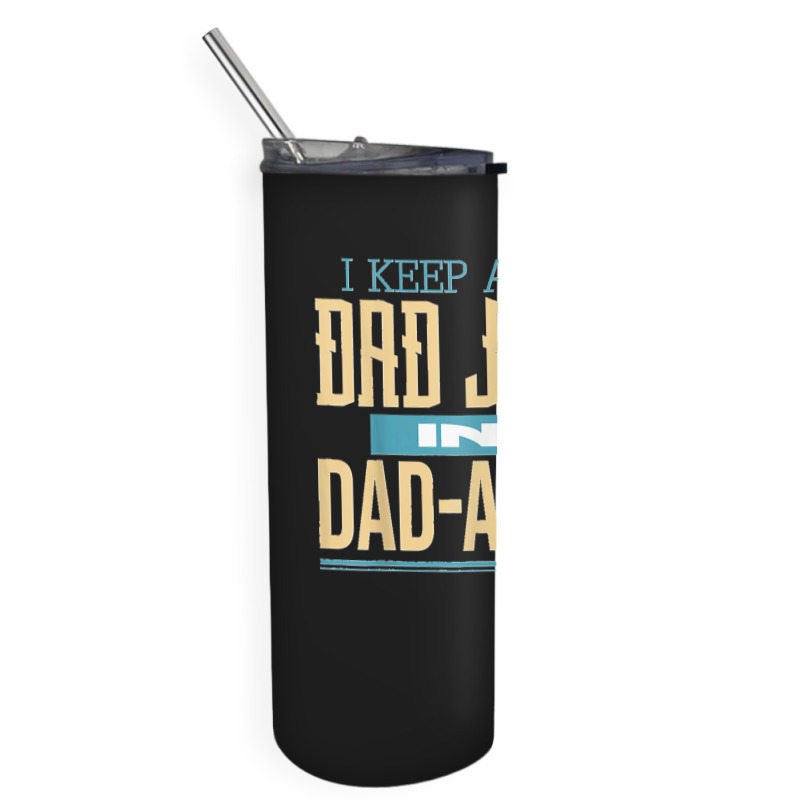 Fathers Day Dad Jokes Skinny Tumbler | Artistshot